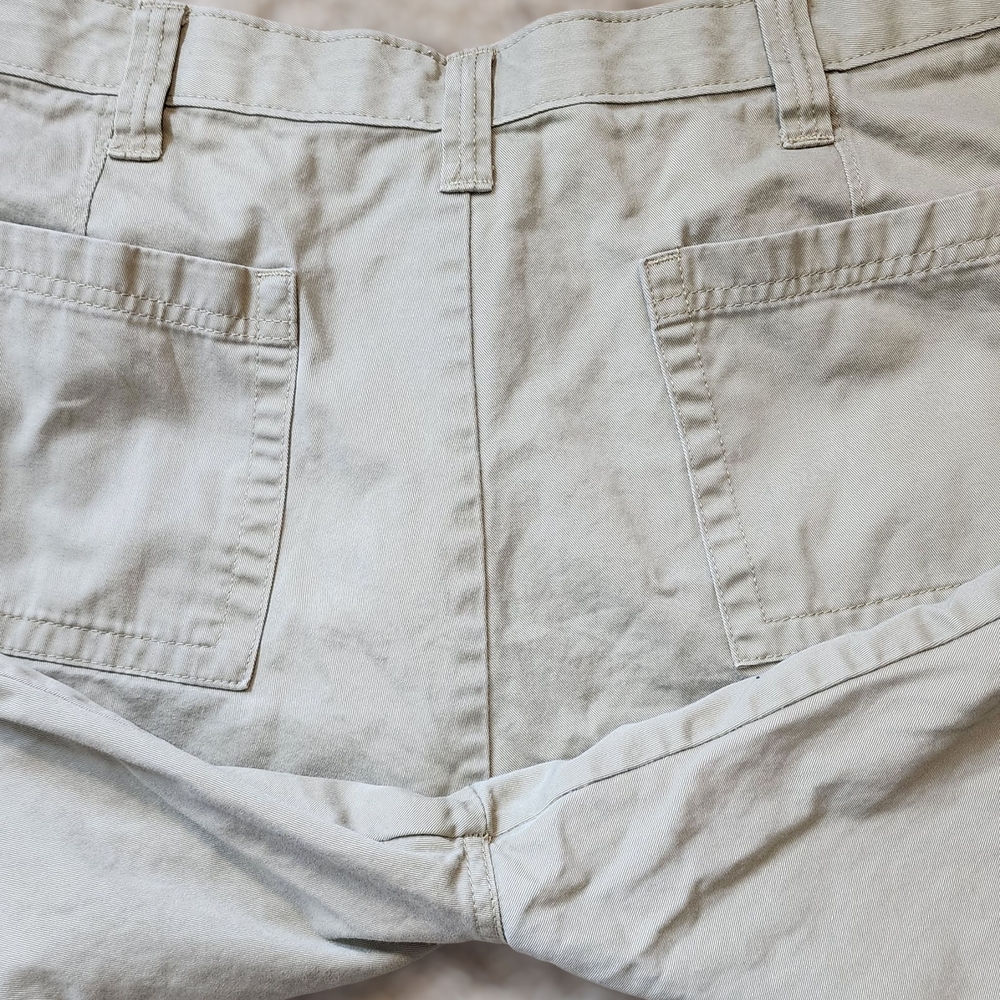 ​Wrangler Authentic Issue Men's Khaki Cargo Shorts - 100% Cotton - Size 38 - Picture 6 of 10